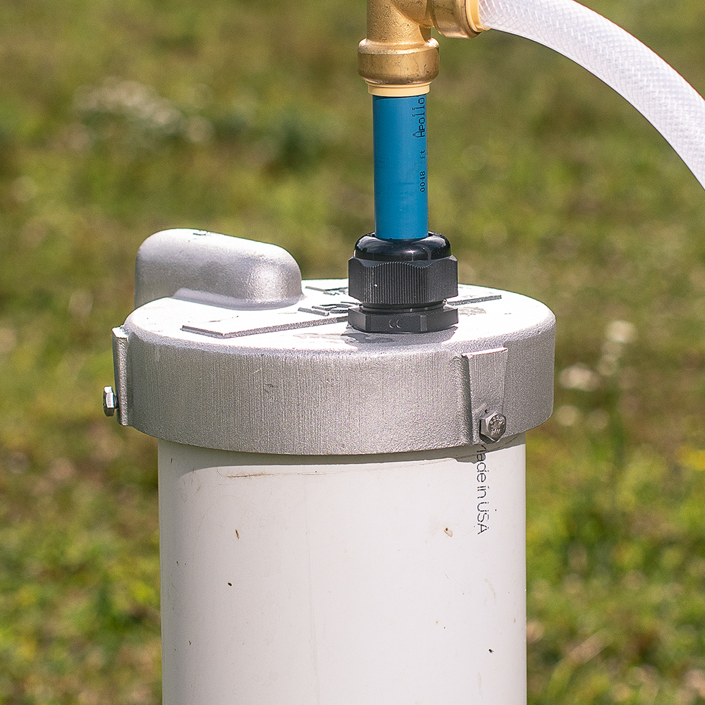 5-Inch Well Cap with Flojak Ready™ Gripper